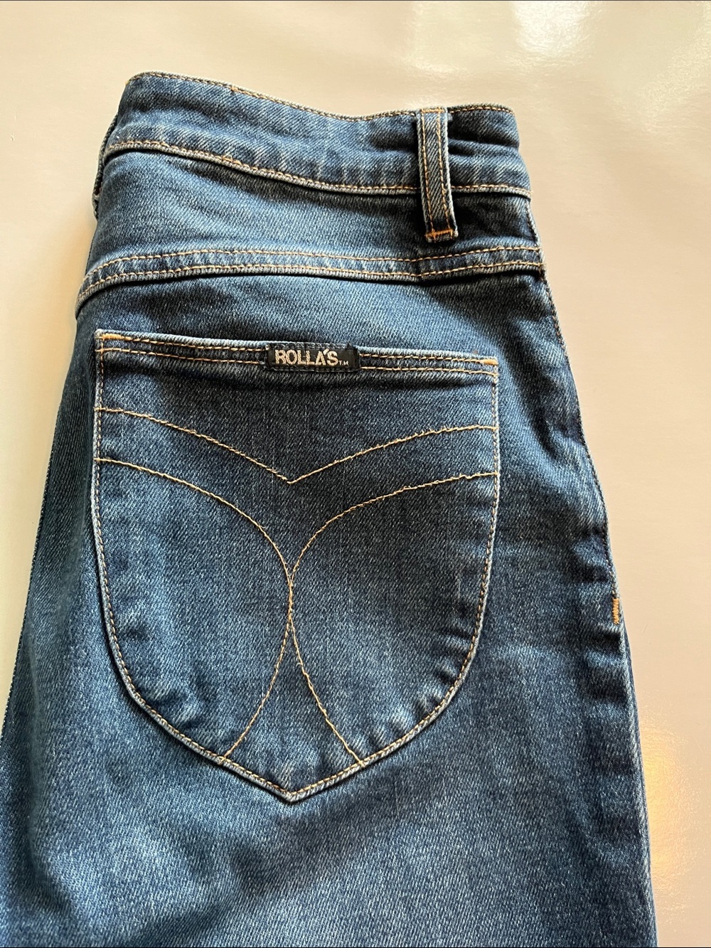 Rolla’s Denim Dusters Bootcut Crop High Rise Size 29 - Picture 13 of 16